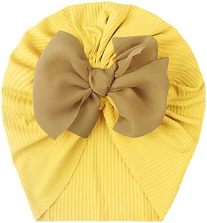 Chapéus de turbante para bebê infantil Cotton Cotton Turbans Knot Turbans para meninos recém -nascidos