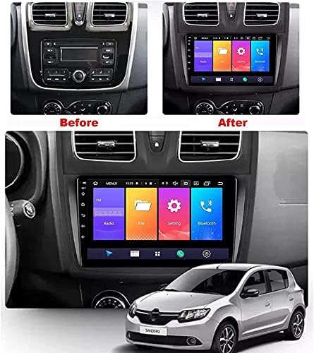 Android 8.1 Dune Din Head Unit Car Radio para R-Enault Logan 2 2012-2019 Sandero 2 2014 2019, tela sensível ao toque de Navigação