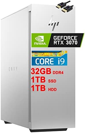 Computador de Desktop para jogos de inveja HP ​​| 12ª geração Intel 16-core I9-12900 Processador | 32 GB DDR4 2TB SSD + 1TB HDD |