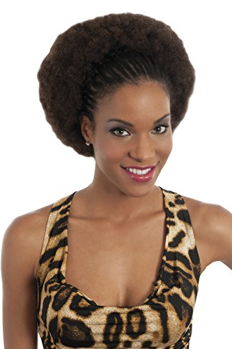 Vivica A Fox Hair Collection HKBK16L-V Human Hair Hair Afro Curl Extensão em massa, 51, 5,8 onças