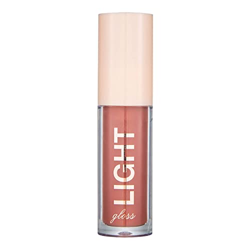 Água líquida de tinta líquida Vidro de luz 12 cores hidratante Lip glor