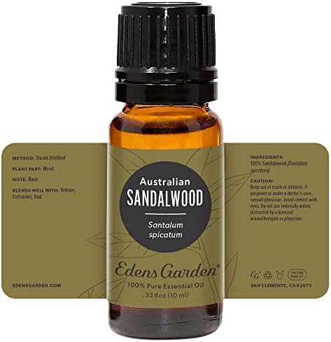 Edens Garden Sandalwood- óleo essencial australiano, puro grau 10 ml