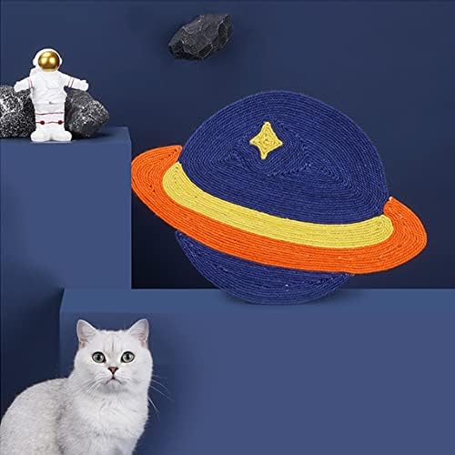 Formato de estrela gatos de animais de estimação almofada de arranhão natural juta natural não deslizamento Durable Scratcher Toy