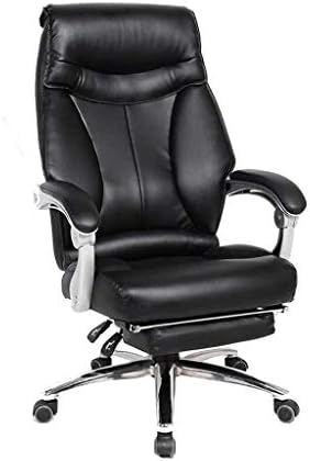 Scdbgy ygqbgy moderna ergonomic cadeira de escritório executivo de computador intermediário com apoios de braços acolchoados