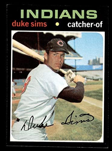 1971 Topps # 172 Duke Sims Cleveland Indians NM Indians