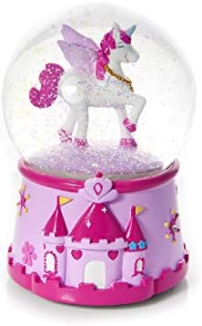 Mousehouse Gifts Snow Globe Music Box Princesa e presente de unicórnio para meninas