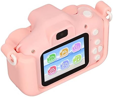 Câmera infantil, videogame MP3, tamanho compacto, câmera de vídeo infantil, tela de 2 polegadas, multifuncional para idades 310