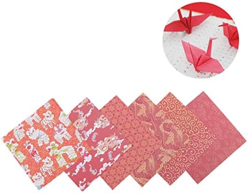 Nuobesty 400 folhas Diy Crane Dobring Paper Washi Papel japonês Chiyogami Artesanato de papel dobrável Crianças Origami