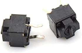 Gooffy Micro Switch 10pcs/lote mouse quadrado botão micro interruptor EVQP0E07K Micro -switch Black Spots Black Switches