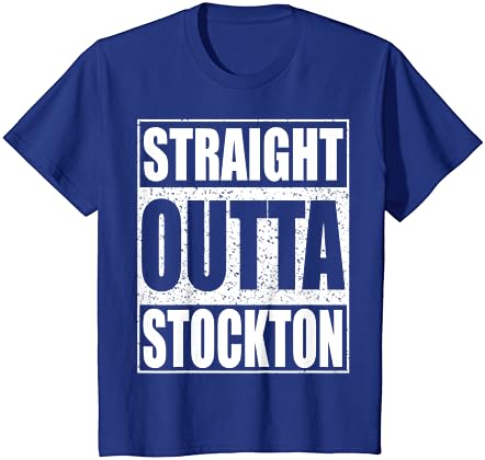 T-shirt de camiseta de camiseta direta de Stockton California