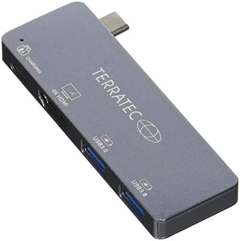 TERRATEC 251737 Adaptador USB tipo C Gray