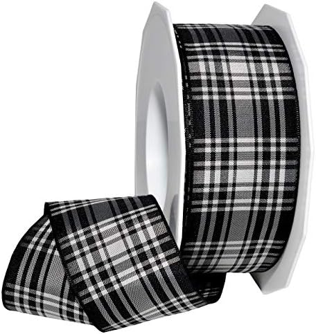 Morex Ribbon Edinburgh Ribbon, 1,5 polegadas por 27 jardas, Menzies Tartan