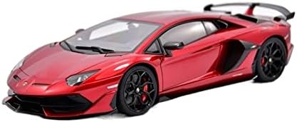 Veículos modelo de escala Apliqe para Lamborghini Aventador SVJ Die Cast Realistic Scale Car Collectible Modelo 1:18