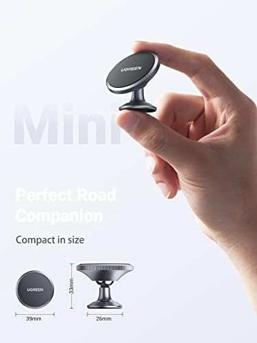 Suporte de telefone de carro magnético Ugreen para o painel do painel Mount Magnet Holder Compatível Compatível com iPhone 14