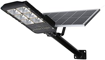 Luzes de rua solar ao ar livre, sensor de movimento, luzes solares comerciais, com suporte ajustável e controlador