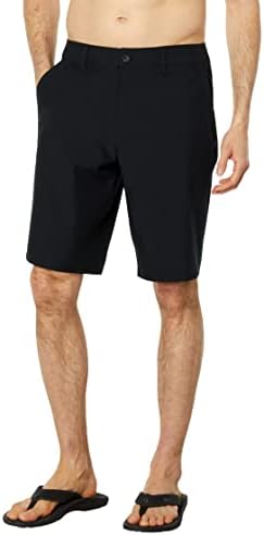O'Neill Men's 20 Solos híbridos sólidos - shorts masculinos com tecido esticado de secagem rápida - shorts casuais confortáveis