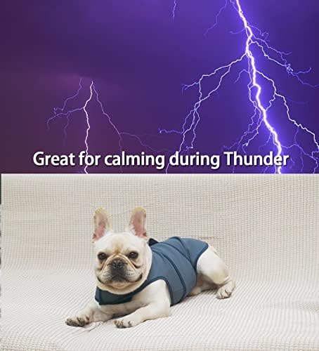 Sychien Dog Thunder Jacket Calming Ansity Relief Camise