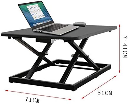 Fksdhdg Electric Lifting Desk, suporte de computador em pé, mesa de aumento da área de trabalho do monitor de computador