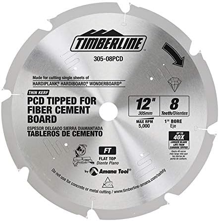 Timberline - 12 x 8t PCD Tip serra Blade
