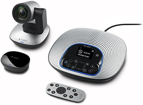 Logitech ConferenceCam CC3000E All-in-One HD Video and Audio Conferencing System, câmera 1080p e viva-voz