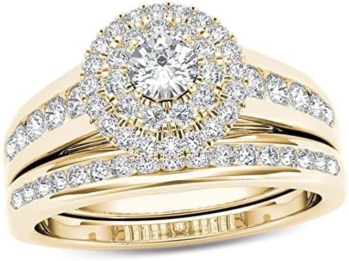 Anéis para mulheres 2023 Presentes de aniversário Zircon Rings Classic e Casy Casal European Inclaid American Ring Jewelry Rings