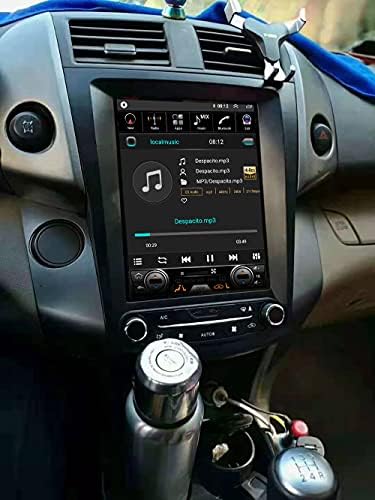 WOSTOKE Tesla Style 9.7 Android Radio CarPlay Android Auto AutoRadio Navigação de carro Multimídia GPS RDS RDS DSP BT Substituição de unidade de cabeça de WiFi para Toyota Rav4 2008-2013, se aplicável
