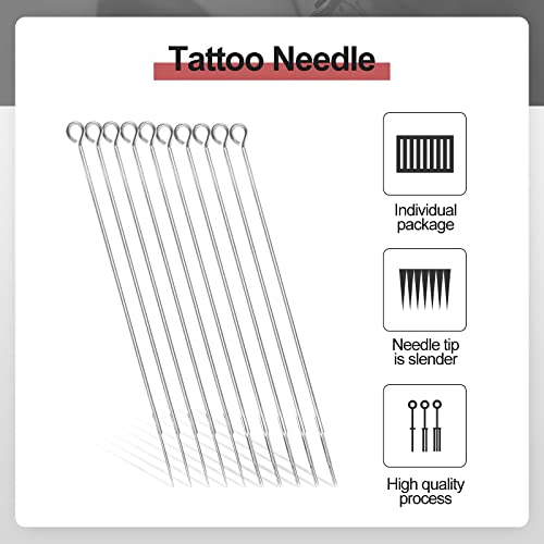 Kit completo de tatuagem com 2 pistola de tatuagem profissional para revestimento e shader 12pcs tatuagem tinta 20pcs tatuagem