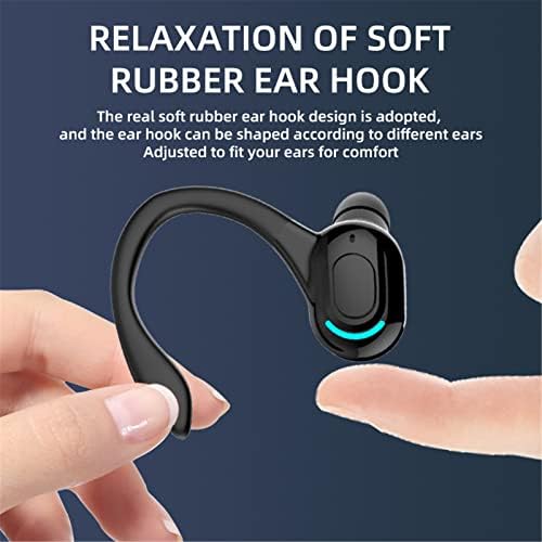 Fone de ouvido Bluetooth pendurado na orelha executando slow splugs Intereo sem fio IV8 sem fio