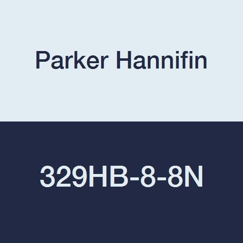 Parker Hannifin 329hb-8-8n parbo de nylon machado de cotovelo masculino, ângulo de 90 graus, mangueira de 1/2