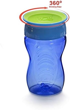 Wow Cup for Kids 360 Sippy Cup, Blue, 10 oz / 296 ml