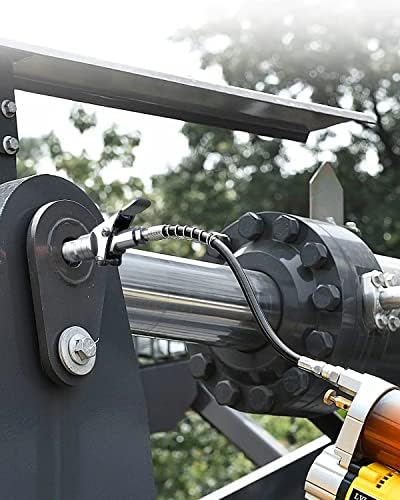Couplador de pistola de graxa kolvoii, ponta da pistola de graxa, acopladores de graxa rápida de 14000 psi de serviço, compatíveis com todas as armas de graxa 1/8 NPT acessórios