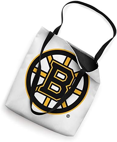 NHL Boston Bruins Team Logo Beach Tote Bag