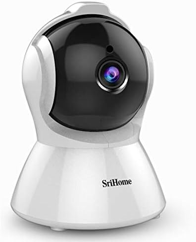 Srihome sh025 pan/inclinação wifi sem fio 2mp Full HD 1080p IP Security Camera CCTV com rastreamento automático