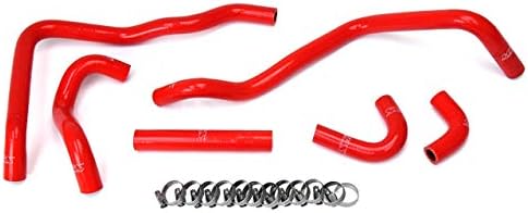 HPS 57-1433-Red Sra. Silicone Heacer Coolant Hose Kit