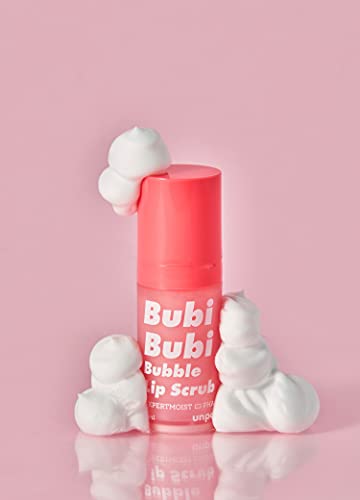 Pacote bubi bubi | Bubi Bubi Lip Scrub + Bubi Bubi Lip Ampoule | Esfoliante esfoliando, hidratando ampoule