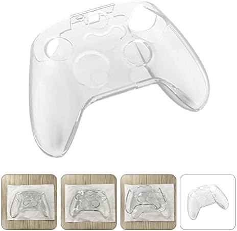 Solustre Grips Caso Caso Controller gamepad Shell Compatível com Série X Controlador de Protetor do Controlador de Game Série X Limpa Limpa