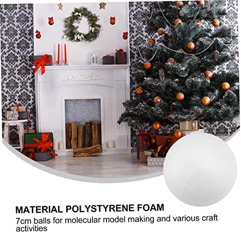 VICASKY FOAM 10PCS Ballsdiy Kit System Gifts IS White Project Modeling Arts & Holiday Homildes School Hands Supplies - Ornament Festival