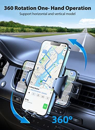 Montador de telefone Vicseed Car, [design inovador de espelho] Montagem de telefone de ventilação de ar para carro [estabilidade
