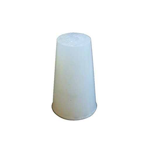 Pul Factory Solid Silicone Stopper, tamanho 000 - pacote de 20