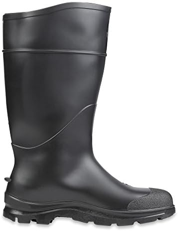 Servus Comfort Technology 14 PVC Steel Toe Men Boots, preto - dedo do pé de aço, 11