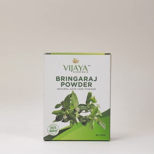 Bringaraj Powder - Produto natural de cuidados com os cabelos