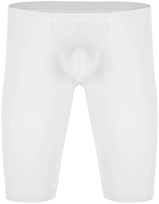 VASTWIT Mens Fitness Bodybuilding Yoga Capris Tights Compressão calças de camada de base Jammer shorts de natação