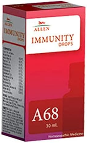 Garrafa de gota de imunidade Allen A68 de 30 ml