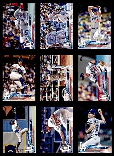 2018 Topps Los Angeles Dodgers quase completo conjunto de equipes Los Angeles Dodgers NM/MT Dodgers