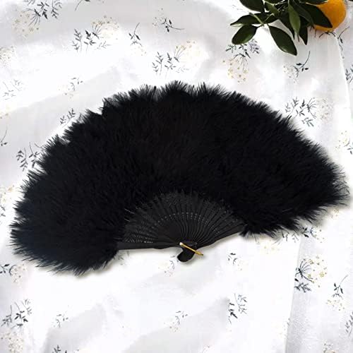 Haimay 200 peças penas pretas para decorações de festas em casa de casamento artesanal, 2-5 polegadas de penas de peru macias
