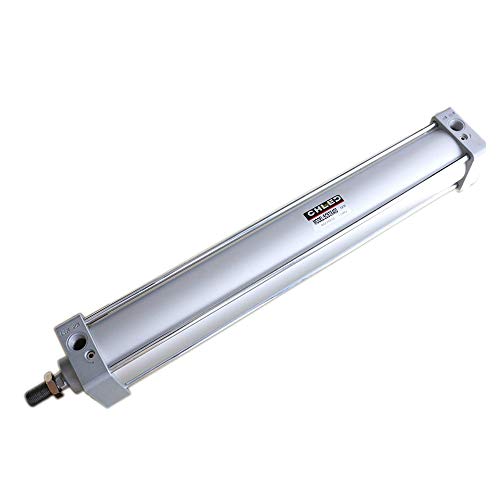 Woljay Pneumatic Air Cylinder SC 63 x 400 pt 3/8 Pistão parafusado Haste Dual Bore: 63mm STAPE: 400mm