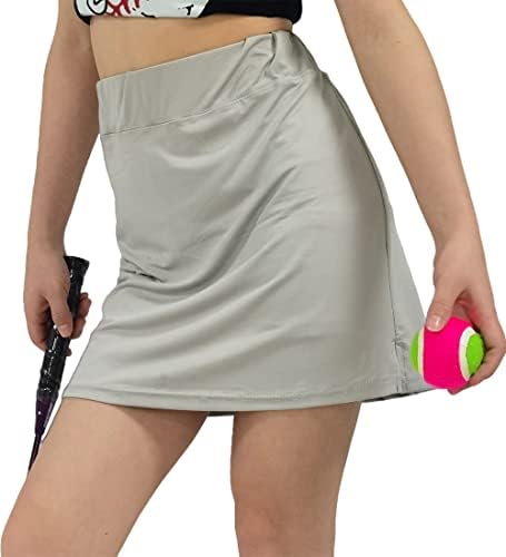 Saias de tênis sufeini para mulheres com bolsos shorts Athletic Golf Skorts Executa