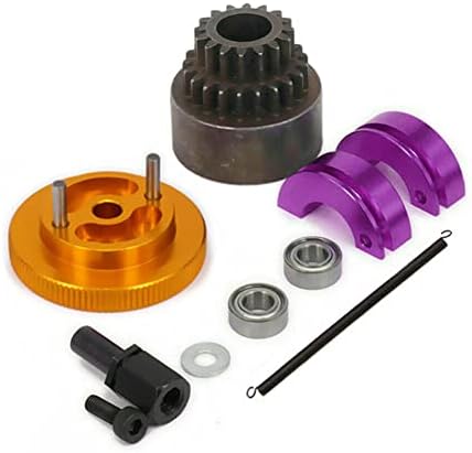 Dagijird desgaste de desgaste Metal Metal 2 Speed ​​Pin Shoe 16-21T Kit de embreagem de engrenagem rolamento para os acessórios