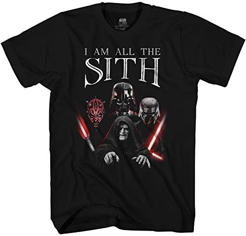 Star Wars toda a camiseta Sith Darth Vader Maul Imperador Kylo Ren