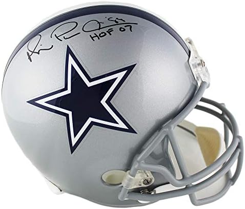 Michael Irvin Dallas Cowboys assinou autógrafo em tamanho real Hall of Fame Certified Certified
